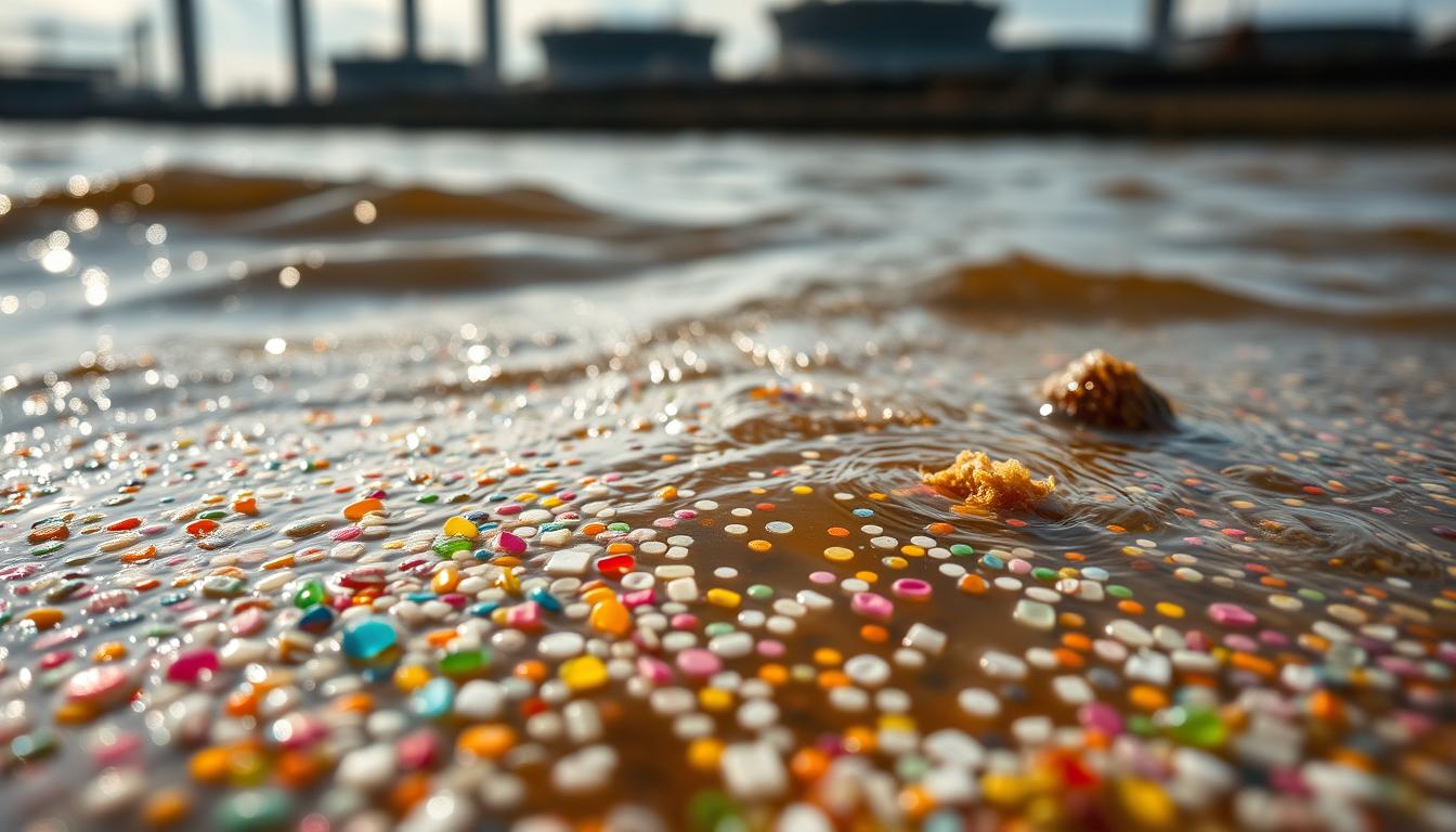 Mikroplastik im Abwasser Mikroplastik im Abwasser