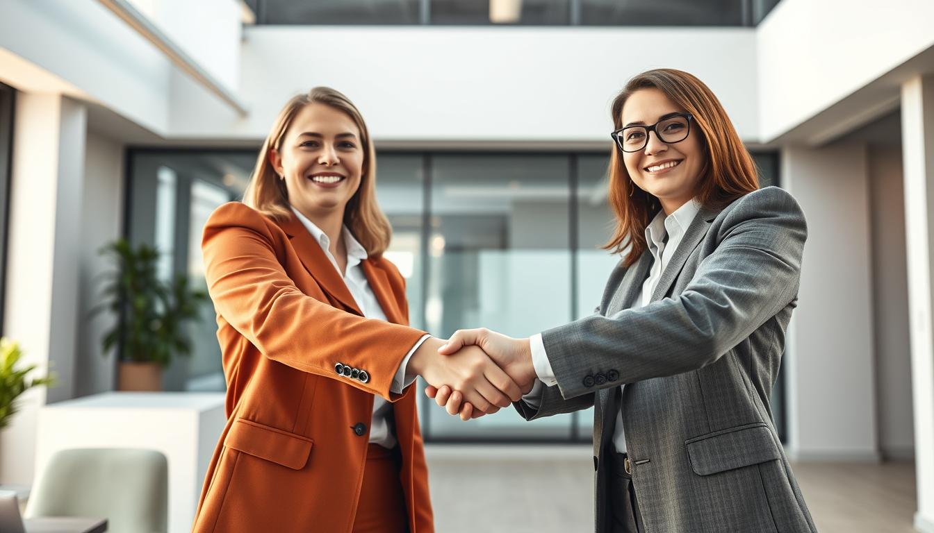 Partnerschaft Immobilien erfolgreiche Zusammenarbeit Partnerschaft Immobilien erfolgreiche Zusammenarbeit